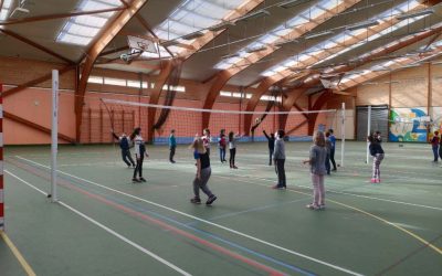 Pas évident le volley !