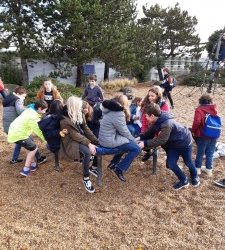 Les CM2 A au festival Ressac