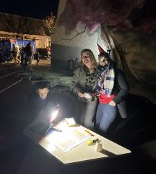 Un marché de Noël animé !