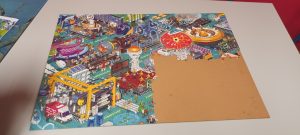 Défi puzzles à la garderie du matin